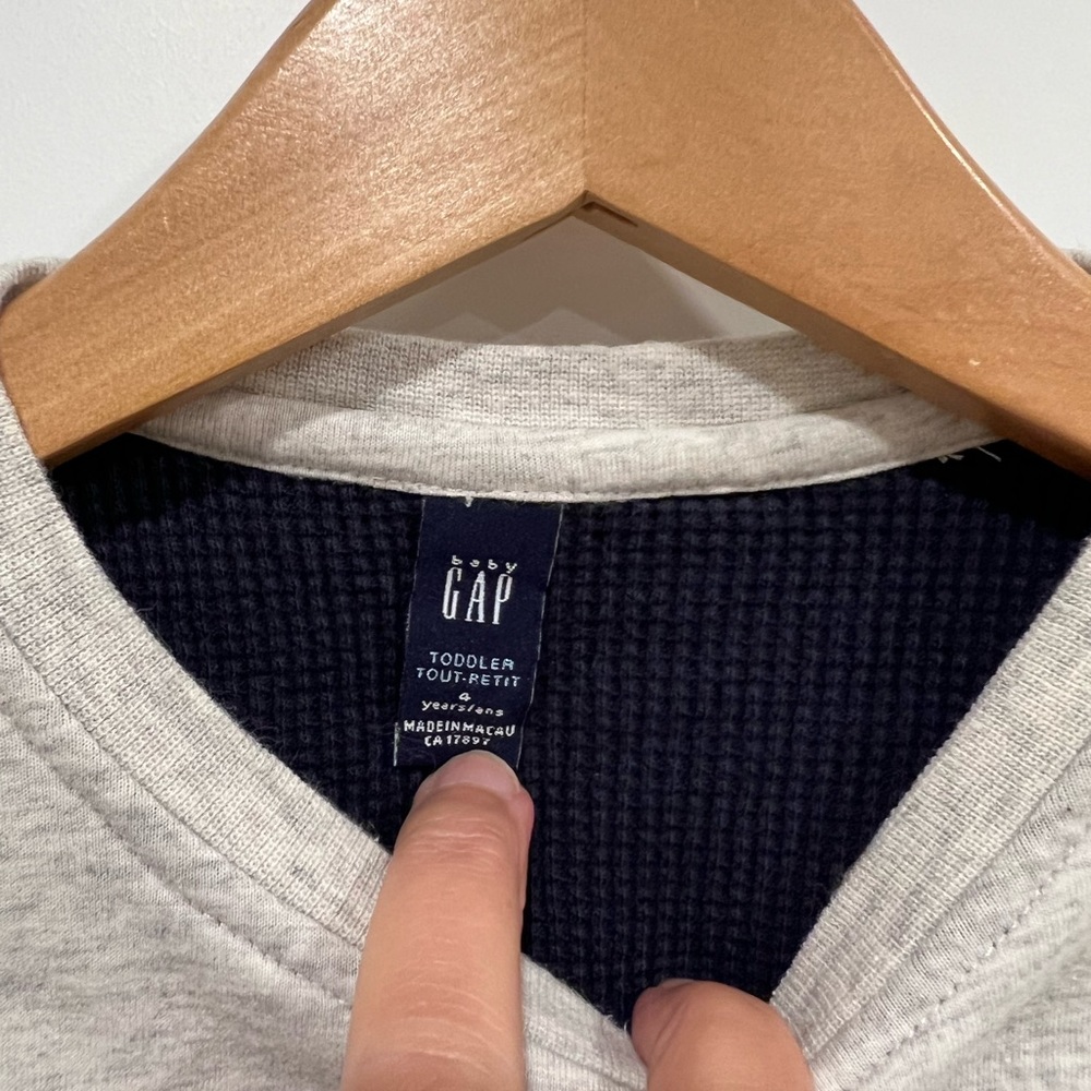 Baby Gap Toddler lined jersey knit top - Picture 5 of 9